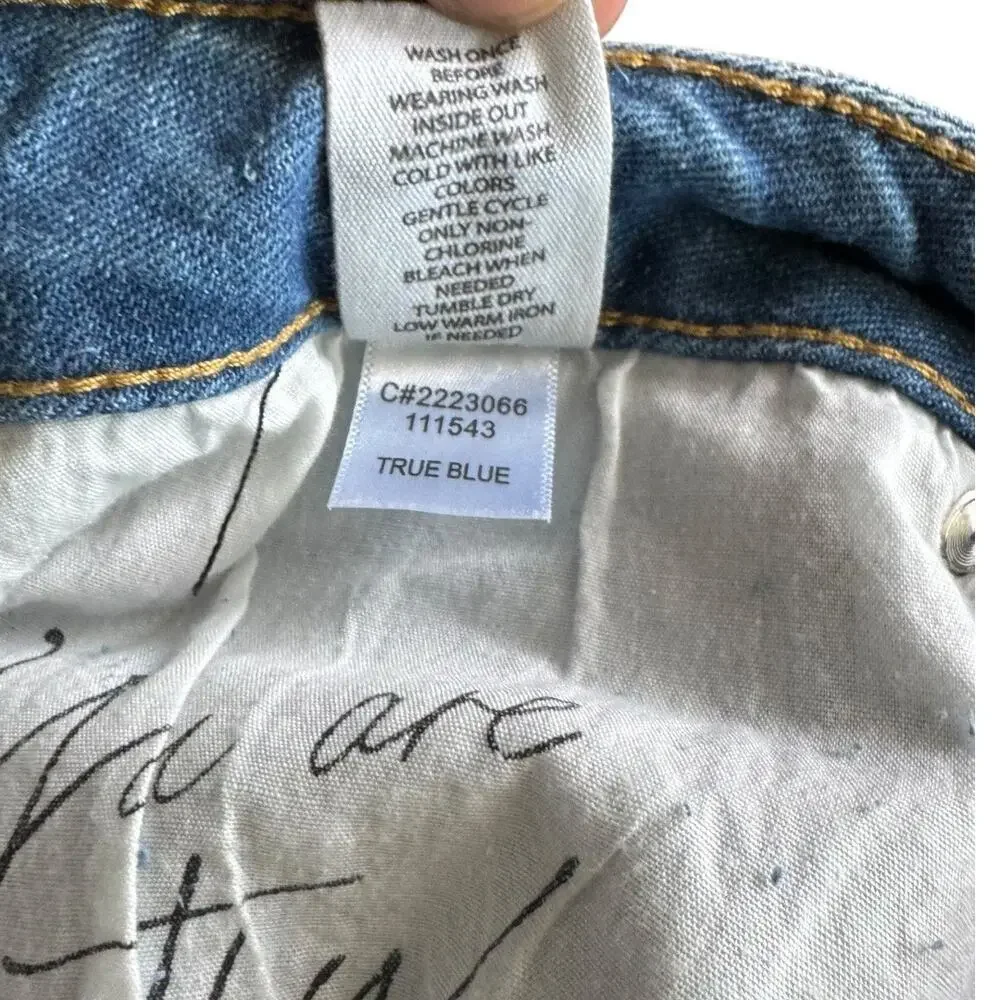 Altar'd State A Beautiful Soul Arula Flare Star Jeans Star Boho Jeans Size 16